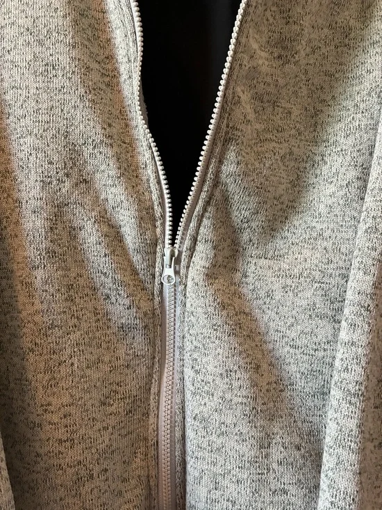 Full-Zip Heathered Gray women’s xl heated Weston Jacket - Picture 2 of 8